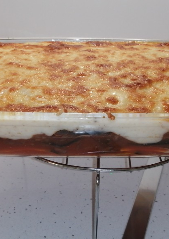 Una foto de Pastel de berenjenas