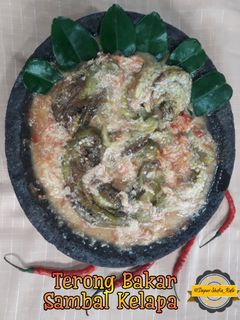 Foto resep Terong Bakar Sambal Kelapa