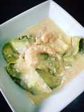 Shrimp with Zucchini and Coconut Milk