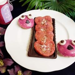 A picture of Almond burfi.