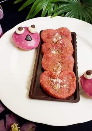 A picture of Almond burfi.