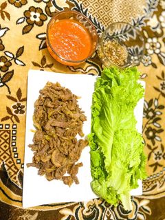 Foto resep Marinasi Beef Slice + Saus Pedas + Minyak Bawang