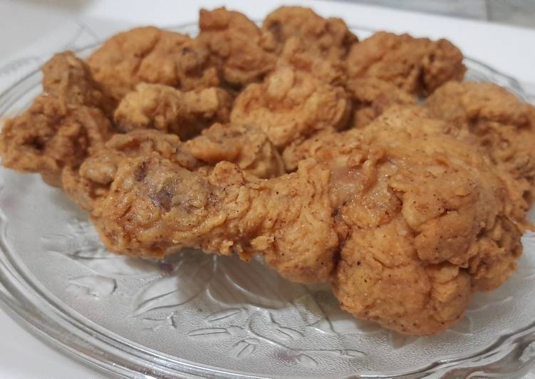 Kfc crispy fried chicken