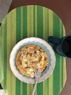 Una foto de Arepa integral con banano