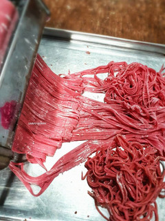 Foto resep Mie Homemade/ Mie Buah Naga