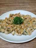 Padakjeon (Korean crispy chicken pancake)