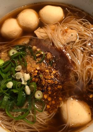 รูปของ ก๋วยเตี๋ยวน้ำตก แบบซอง