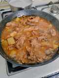 Caldereta de conejo con patatas