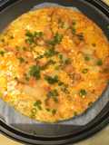 Frittatas de camarones 