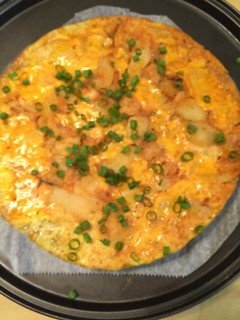 Una foto de Frittatas de camarones 