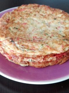 Una foto de Tortilla de surimi