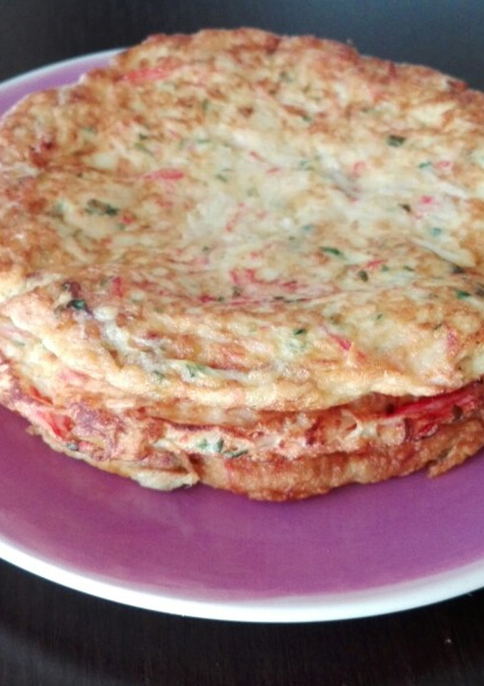 Una foto de Tortilla de surimi