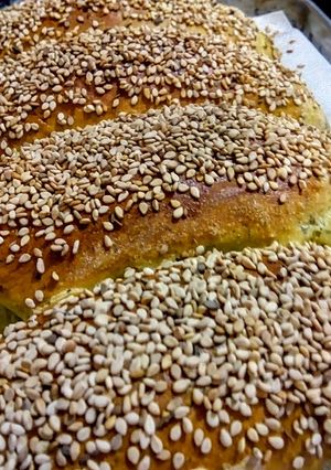 Una foto de PAN Blandito de Espinaca y Queso Mozzarella...!💟💓❣️