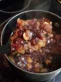 Apple Hazelnut Cranberry Sauce