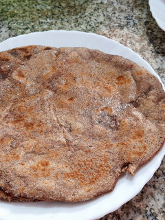 A picture of Ragi -chapati.