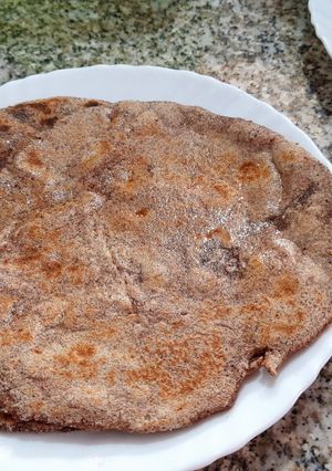 A picture of Ragi -chapati.