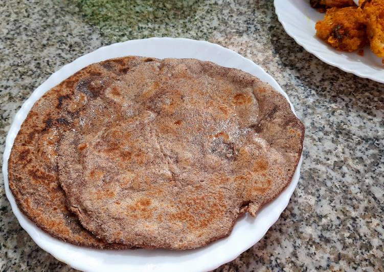 Recipe of Homemade Ragi -chapati