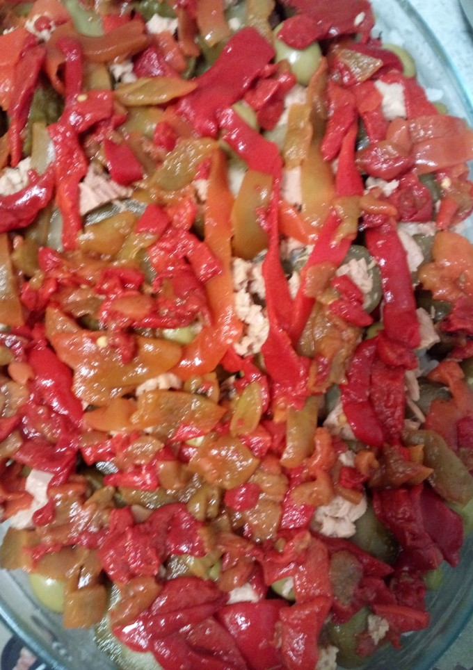 Una foto de Ensalada de arroz