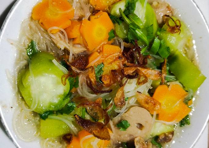 Resep Sup soun &amp; sayur yang Bisa Manjain Lidah