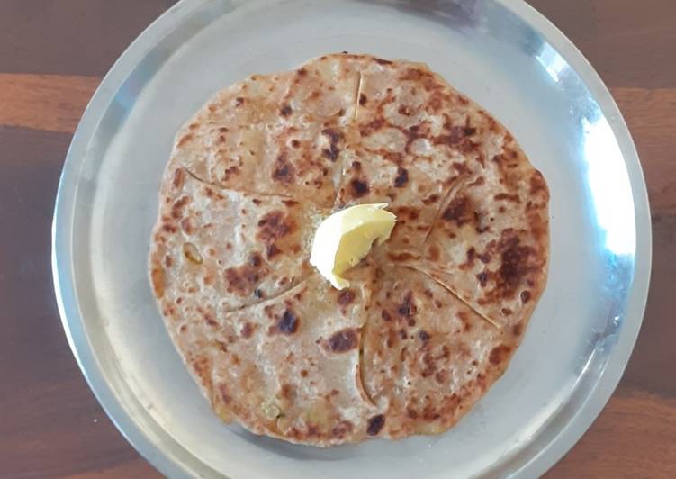 Simple Way to Make Award-winning Aloo pudina parantha