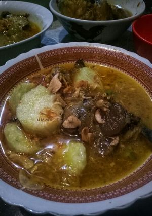 Foto resep Lontong Kikil Surabaya