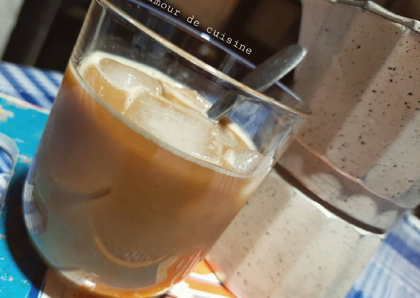 Café au lait glacé ☕🍶🧊