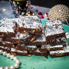 A picture of Bourbon Burfi.