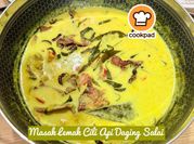 Gambar daging masak lemak cili api