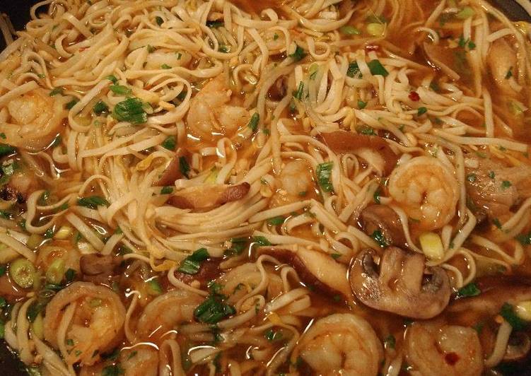 Easiest Way to Make Quick Shrimp noodle soup