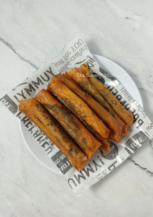 Foto resep Lumpia Coklat Keju