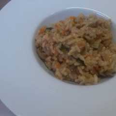 Una foto de Risotto  de montaña
