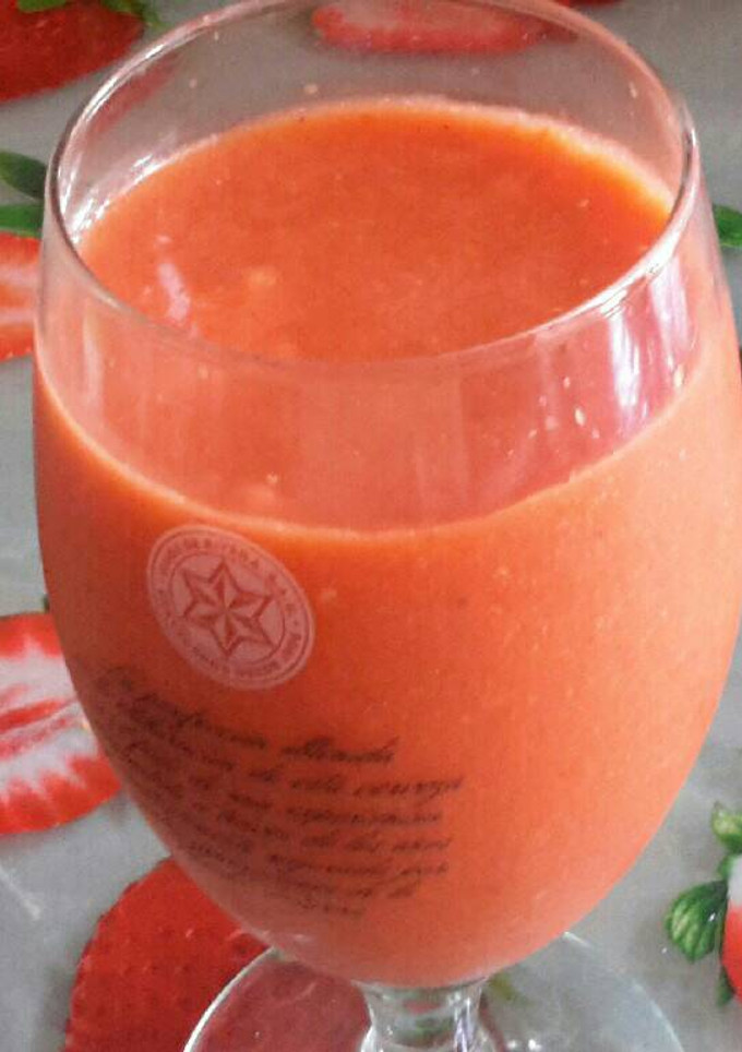 Una foto de Gazpacho con Pimientos