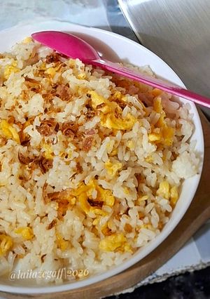 Foto resep Butter Rice & Scramble Egg