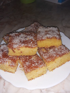 صورة لوصفة بسبوسة