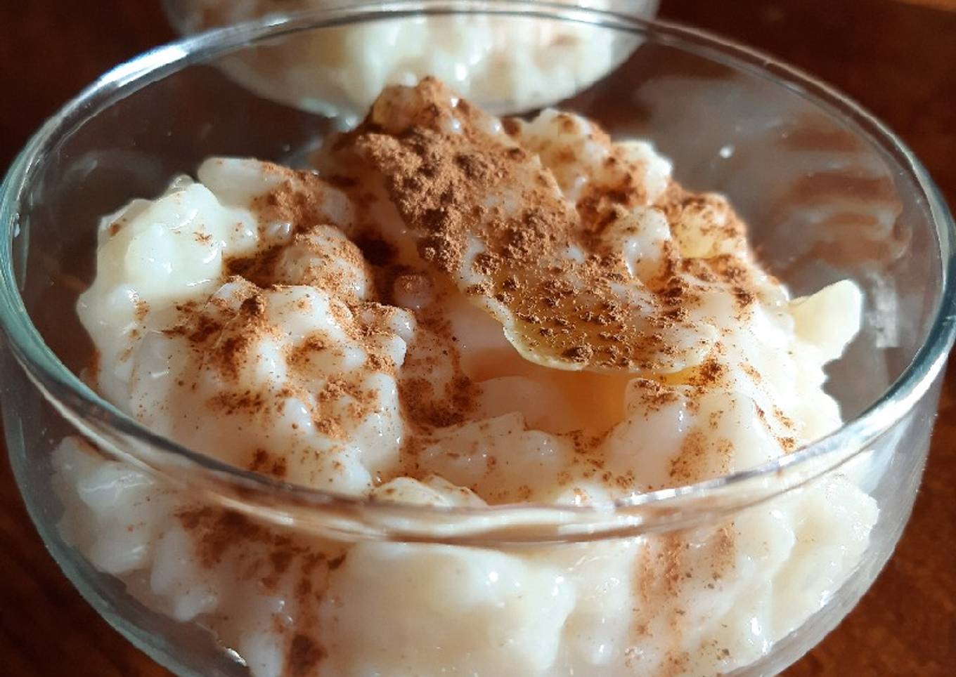 Arroz con leche cremoso