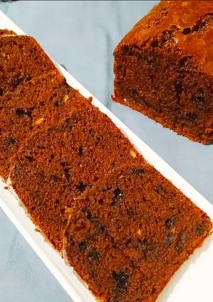 A picture of Wheat flour banana cake.