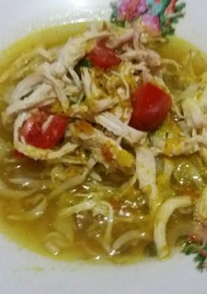 Foto resep Soto ayam kuah bening