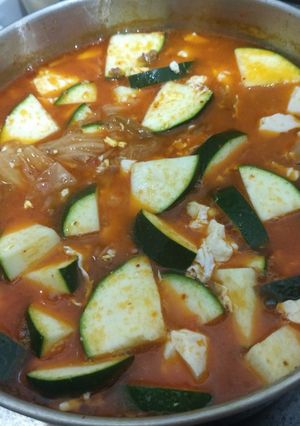 Foto resep Kimchi Subdubu Jjigae
