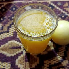 Passion fruit juice A picture of Passion fruit juice.