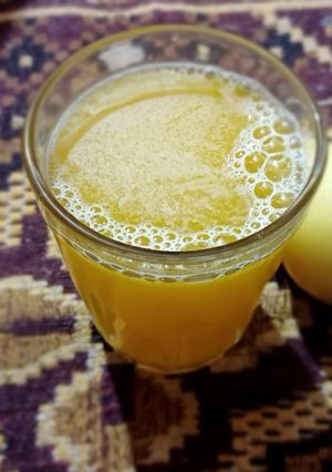 A picture of Passion fruit juice.