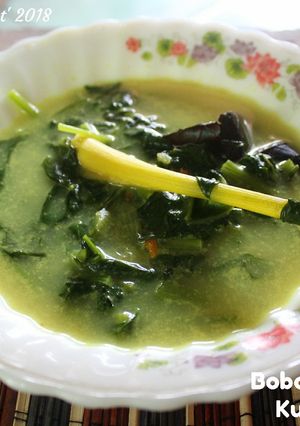 Foto resep 127. Bobor Kangkung Kuah Kuning