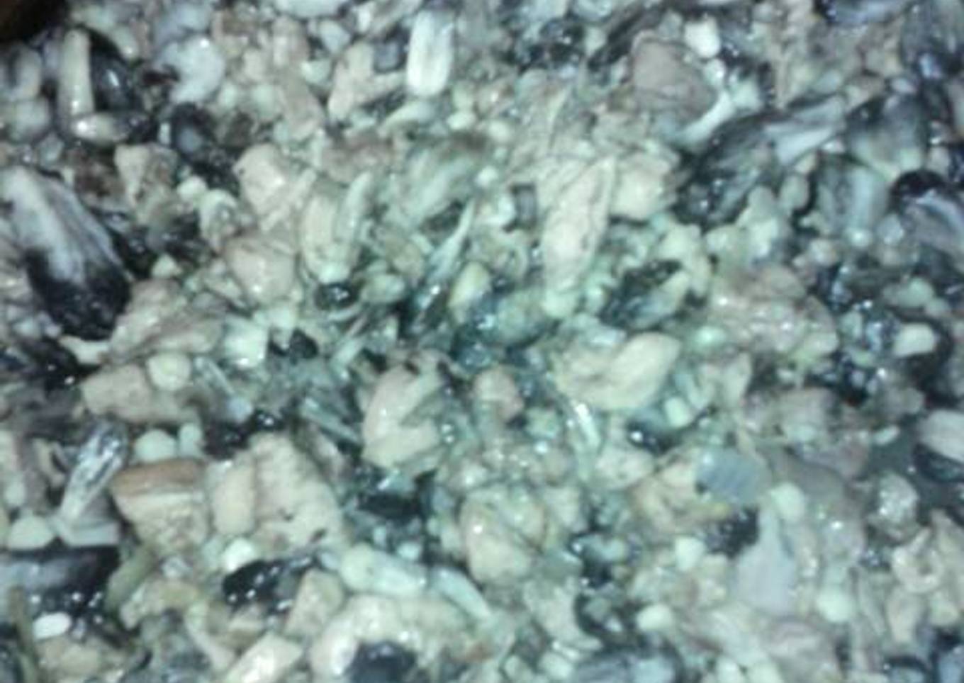 Pollo con huitlacoche