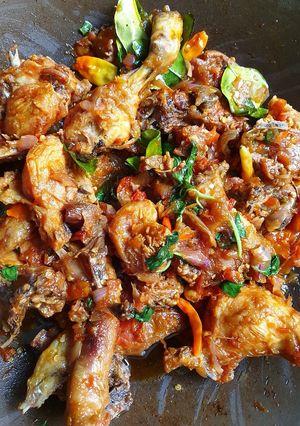Foto resep Ayam pedas Kemangi