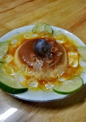 Hình của món Bánh flan.