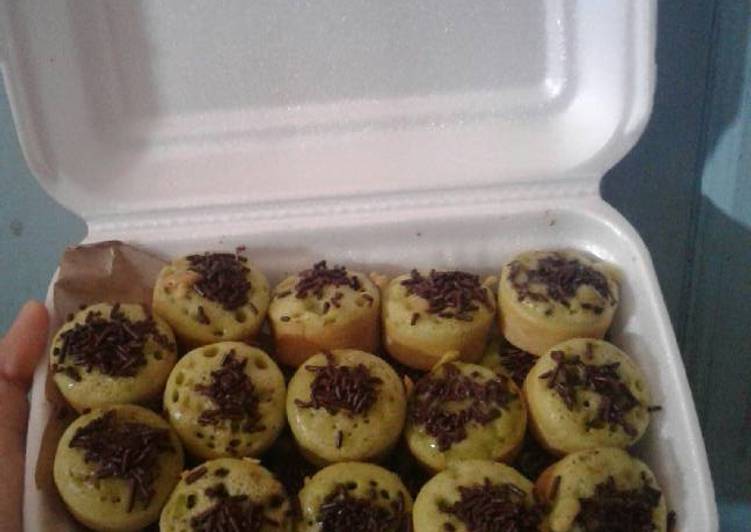 Resep kue cubit mini Anti Gagal