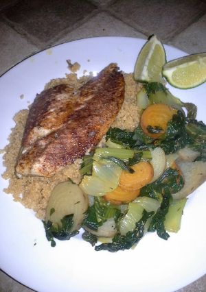 A picture of Spice mix for white fish.