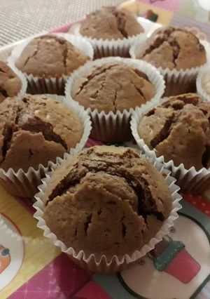 Csupacsokis muffin recept fotója