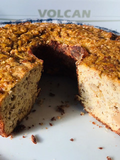 Una foto de Budín de Manzana 🍎