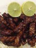 Tempe orek (Tempe pedas manis dengan perasan jeruk)