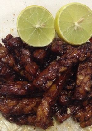 Foto resep Tempe orek (Tempe pedas manis dengan perasan jeruk)